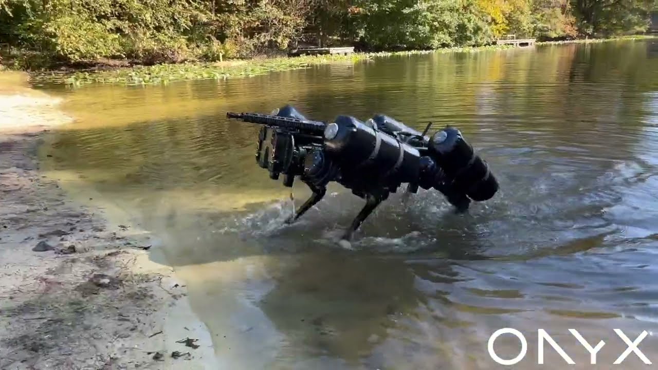 ‘Terminator’ Robot Dog Now Equipped With Amphibious Capabilities