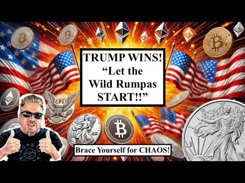 RED ALERT! TRUMP WINS! Cryptos Explode! Silver’s Next! “Let the Wild Rumpus START!!” (Bix Weir)