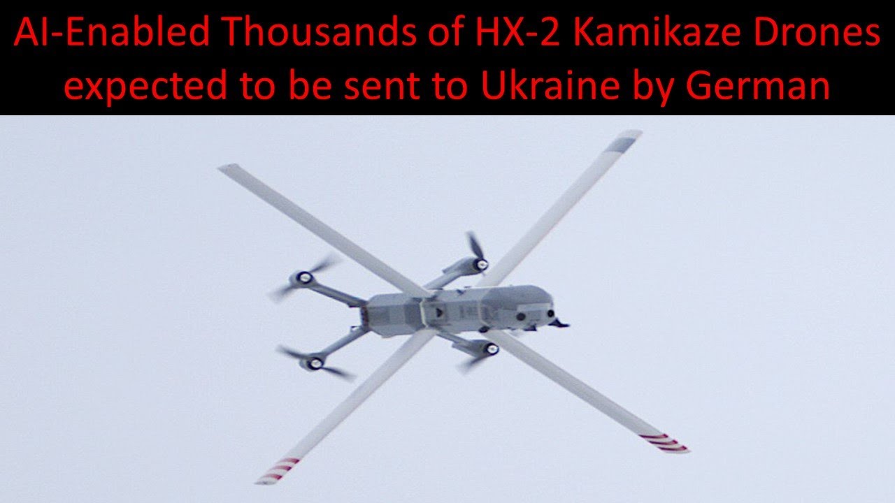 Kamikaze AI Drones Released on Russian Troops