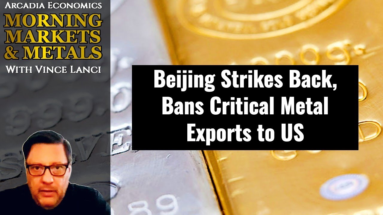 Beijing Strikes Back, Bans Critical Metal Exports to US