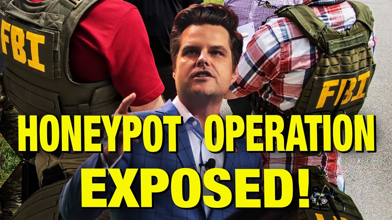 Matt Gaetz Sex Allegations Was A Honeypot Operation! w/ Ian Carroll