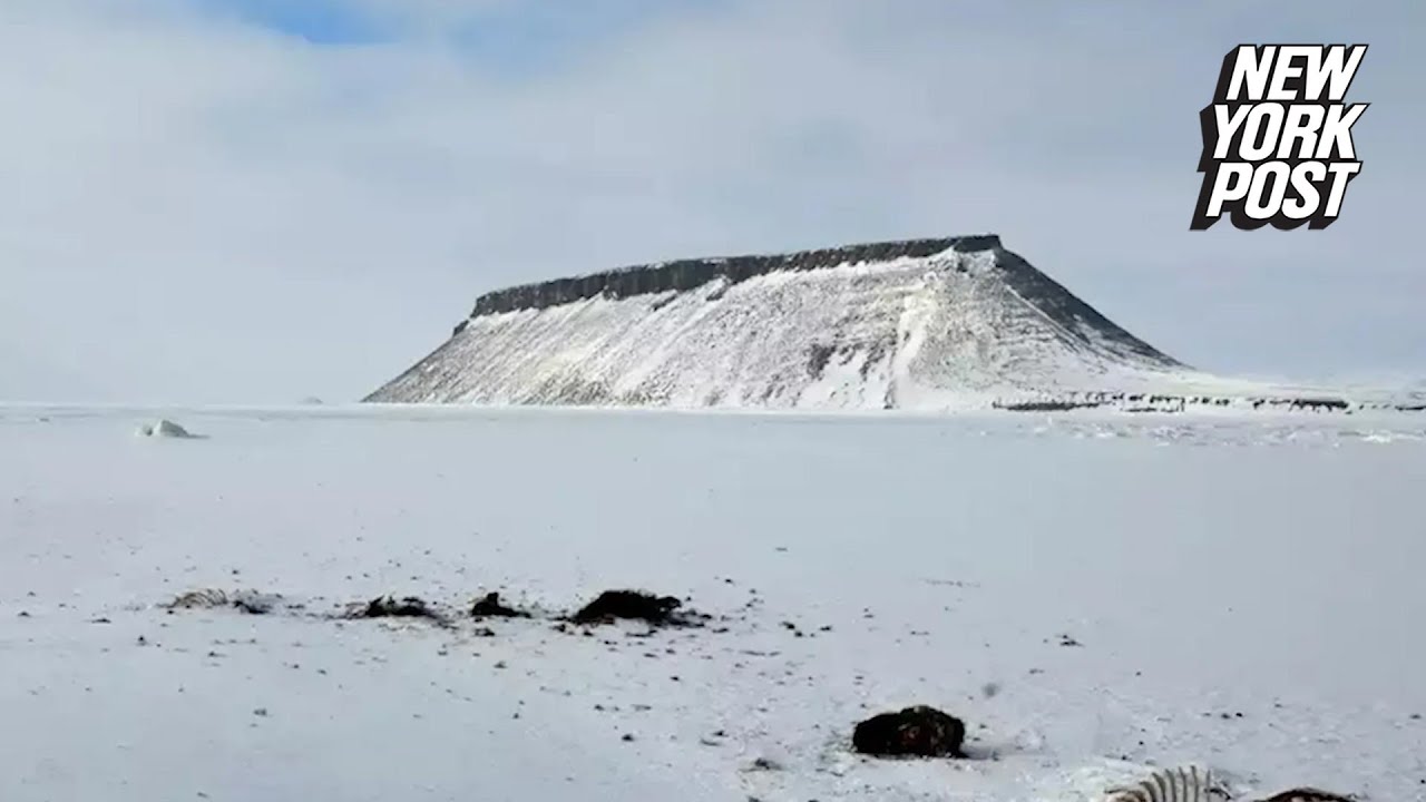 NASA Finds Underground ‘City’ Hidden 100 Foot Below Icy Surface