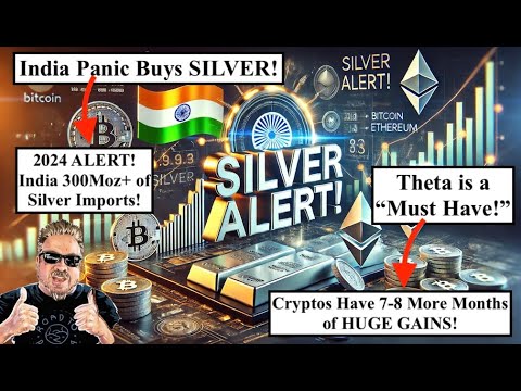 SILVER ALERT! India Panic Buys 300Moz+ SILVER! HUGE Gains Coming for Cryptos in 2025! (Bix Weir)